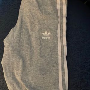 Adidas Leggings Gray Size Small